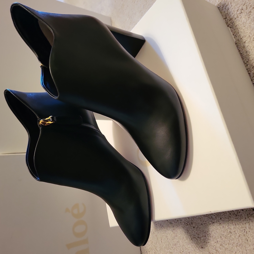 Chloé black booties